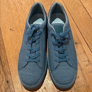 Greats The Royal Knit Sneakers Mid Blue Size 10.5